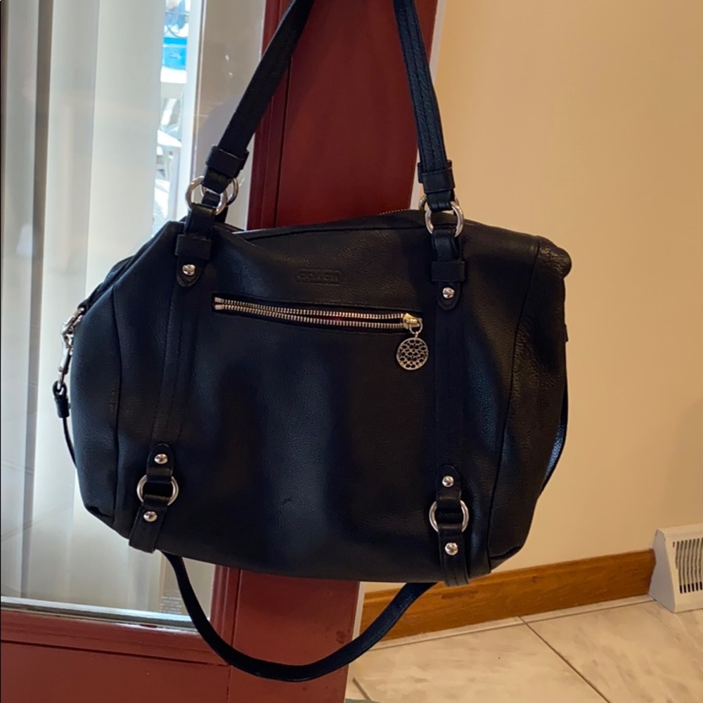 Coach leather purse